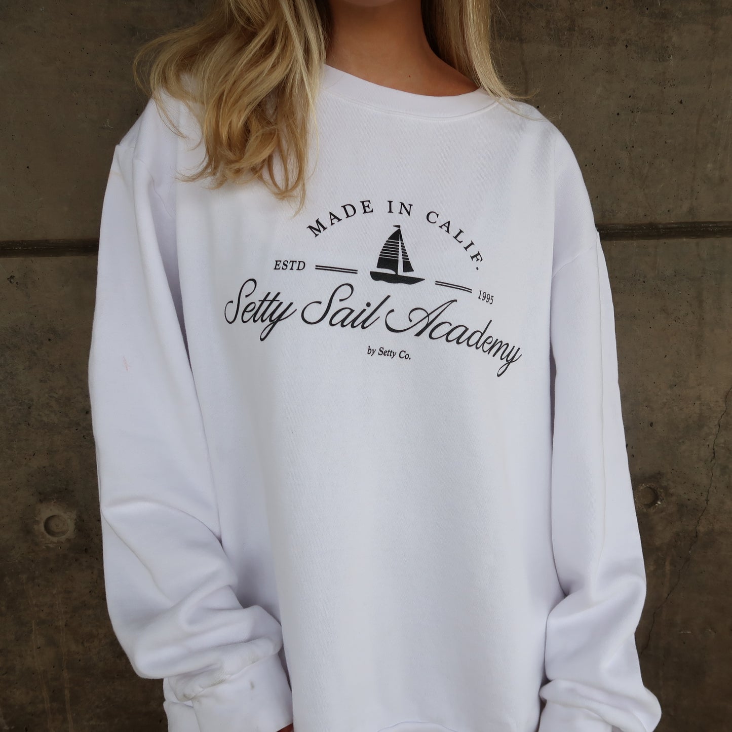 Setty Sail Academy Crewneck