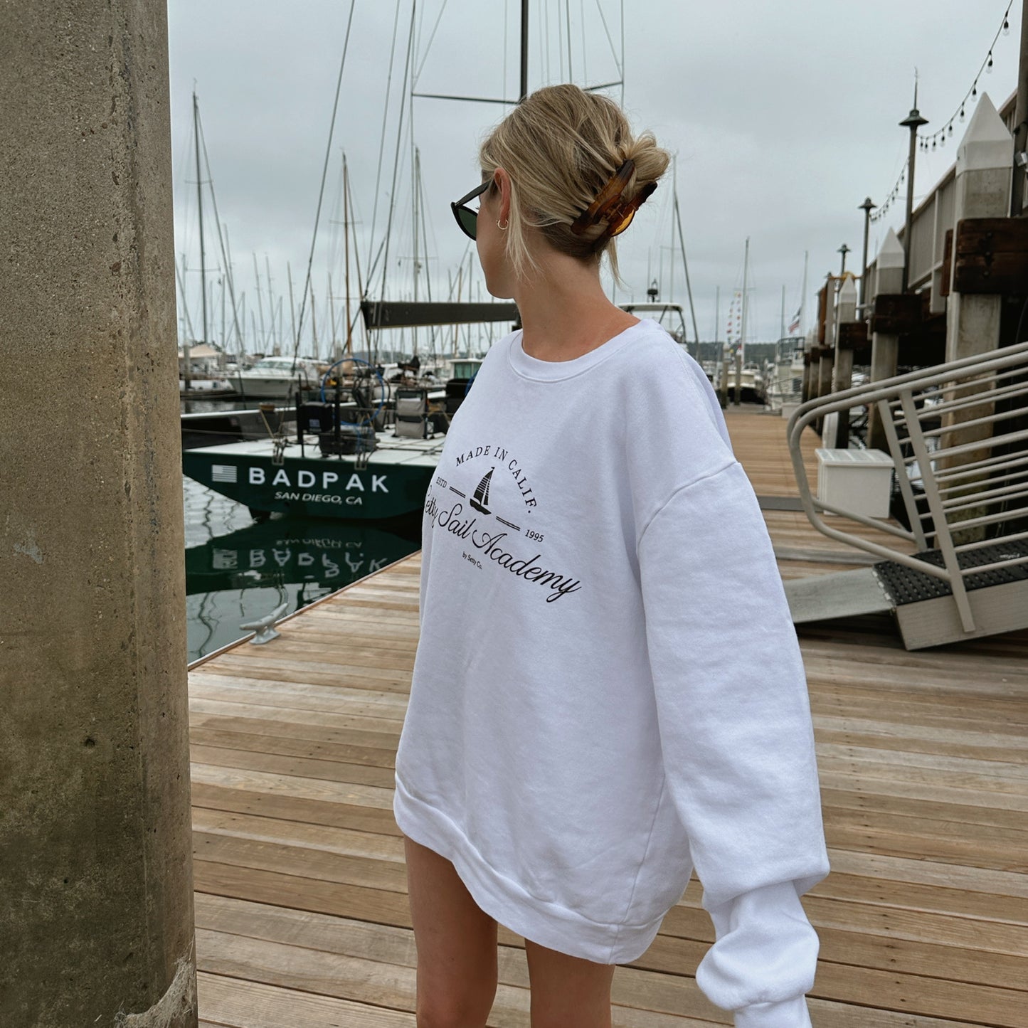 Setty Sail Academy Crewneck