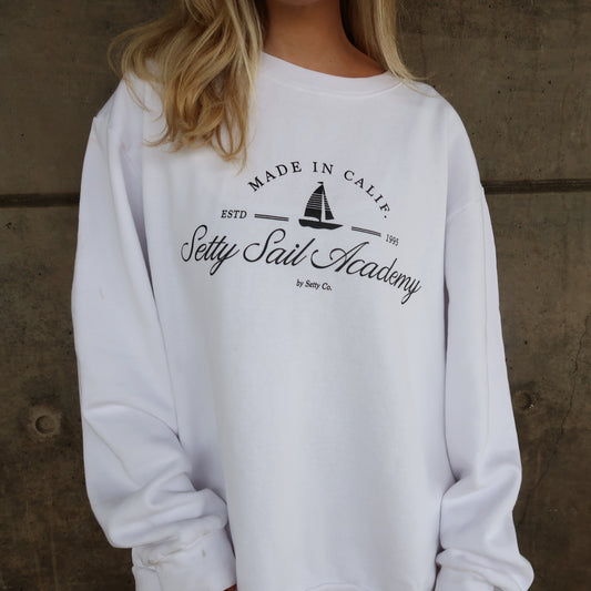 Setty Sail Academy Crewneck